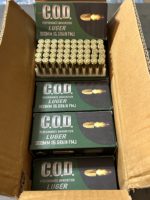 best quality 9mm Luger 115 Grain FMJ turkish ammo